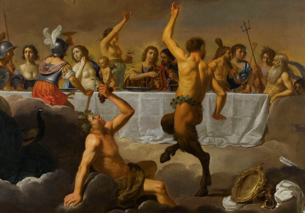 A portion of "The Feast of the Gods" (circa 1630) by Jan Harmensz van Biljert A portion of "The Feast of the Gods" (circa 1630) by Jan Harmensz van Biljert